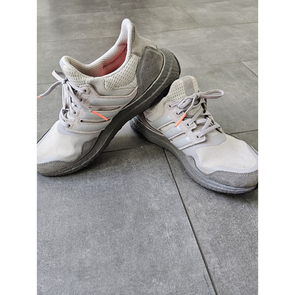 Adidas Ultraboost S&L Suede Leather Dark Grey EF2026 Men's Shoe Sz 8.5 Granite